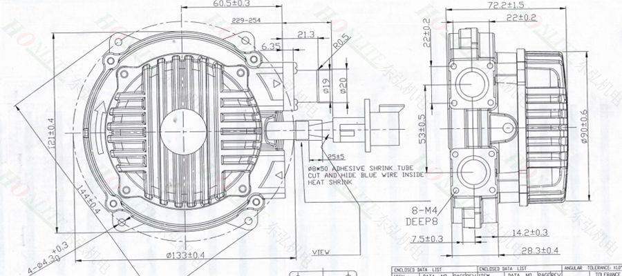 無刷鼓風(fēng)機圖紙 無刷鼓風(fēng)機圖紙